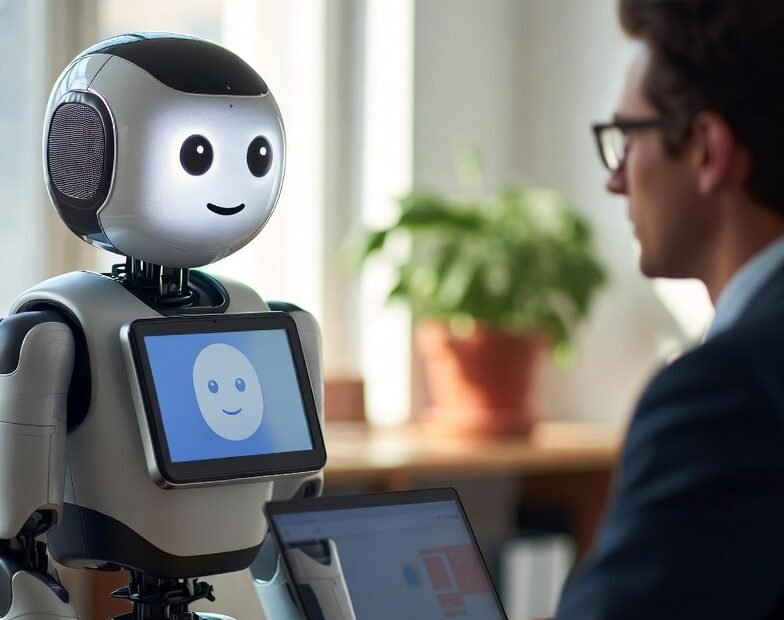 generate an image based on the keyword "Virtual assistant"